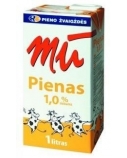 Pienas MŪ, pasterizuotas, 1% rieb., 1 L