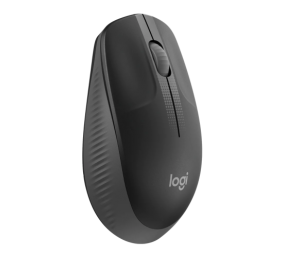 Logitech M190 Full-Size Belaidė pelė, RF Wireless, 1000 DPI, Charcoal