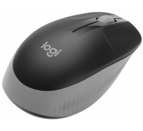 Logitech M190 Full-Size Belaidė pelė, RF Wireless, 1000 DPI, Mid Grey