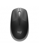Logitech M190 Full-Size Belaidė pelė, RF Wireless, 1000 DPI, Mid Grey