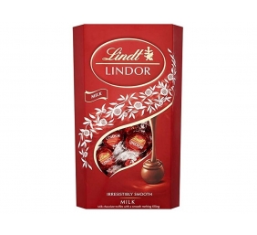 Saldainiai Lindt Lindor pieninio šokolado rutuliukai 200 g