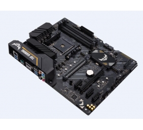 ASUS TUF GAMING B450-PLUS II | Asus | TUF GAMING B450-PLUS II | Processor family AMD | Processor socket AM4 | DDR4 | Memory slots 4 | Number of SATA connectors 6 x SATA-600 (RAID) | Chipset AMD B | ATX