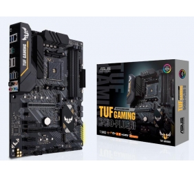 ASUS TUF GAMING B450-PLUS II | Asus | TUF GAMING B450-PLUS II | Processor family AMD | Processor socket AM4 | DDR4 | Memory slots 4 | Number of SATA connectors 6 x SATA-600 (RAID) | Chipset AMD B | ATX