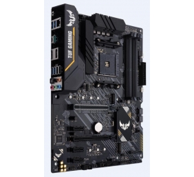 ASUS TUF GAMING B450-PLUS II | Asus | TUF GAMING B450-PLUS II | Processor family AMD | Processor socket AM4 | DDR4 | Memory slots 4 | Number of SATA connectors 6 x SATA-600 (RAID) | Chipset AMD B | ATX
