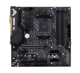 Asus | TUF GAMING B450M-PLUS II | Processor family AMD | Processor socket AM4 | DDR4 | Memory slots 4 | Number of SATA connectors 6 x SATA III | Chipset AMD B | Micro ATX