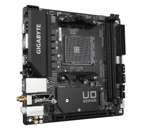 Gigabyte | A520I AC | Processor family AMD | Processor socket AM4 | DDR4 DIMM | Memory slots 2 | Number of SATA connectors 4 | Chipset AMD A | Mini ITX