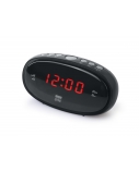 New-One | CR100 | Alarm function | Black | Clock-radio