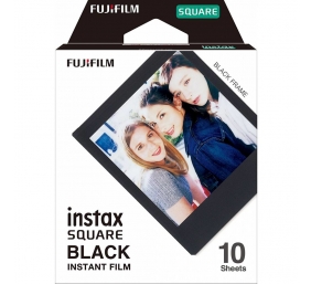 Fujifilm | Instax Square Instant Film Black | Glossy | Quantity 10