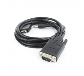 Cablexpert HDMI to VGA and  Audio Adapter Cable, Single Port, 1.8m, Black | Cablexpert