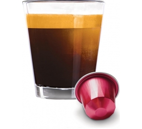 Belmoca Belmio Sleeve Lungo Forte Coffee Capsules for Nespresso coffee machines, 10 capsules, Coffee strength 8/12, 100 % Arabica, 52 g