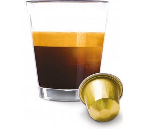 Belmoca Belmio Sleeve Espresso Allegro Coffee Capsules for Nespresso coffee machines, 10 capsules, Coffee strength 6/12, 100 % Arabica, 52 g