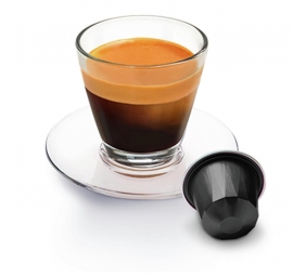 Belmoca Belmio Sleeve Espresso Ristretto Coffee Capsules for Nespresso coffee machines, 10 capsules, Coffee strength 10/12, 100 % Arabica, 52 g