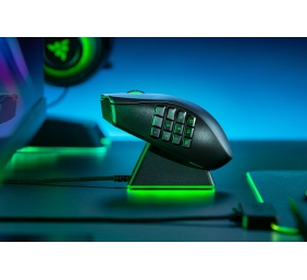 Razer Naga Pro Belaidė žaidimų pelė, RF Wireless, RGB apšvietimas, Optical 20000 DPI, Juoda