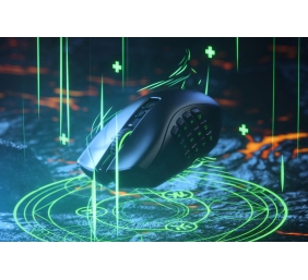Razer Naga Pro Belaidė žaidimų pelė, RF Wireless, RGB apšvietimas, Optical 20000 DPI, Juoda