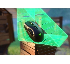 Razer Naga Pro Belaidė žaidimų pelė, RF Wireless, RGB apšvietimas, Optical 20000 DPI, Juoda