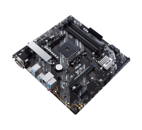 Asus | PRIME B450M-A II | Processor family AMD | Processor socket AM4 | DDR4 | Memory slots 4 | Number of SATA connectors 6 x SATA III | Chipset AMD B | Micro ATX