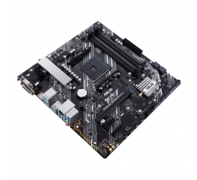 Asus | PRIME B450M-A II | Processor family AMD | Processor socket AM4 | DDR4 | Memory slots 4 | Number of SATA connectors 6 x SATA III | Chipset AMD B | Micro ATX