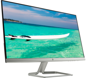 HP 27f Display IPS FHD/ AG/ 300cd/ 5ms/ VGA/ 2 x HDMI/ tilt/ c:Black Silver