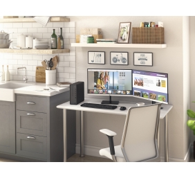 HP 27f Display IPS FHD/ AG/ 300cd/ 5ms/ VGA/ 2 x HDMI/ tilt/ c:Black Silver