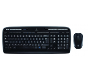Logitech MK330 Wireless Combo Belaidė klaviatūra + Pelė, RF Wireless, RUS, Juoda