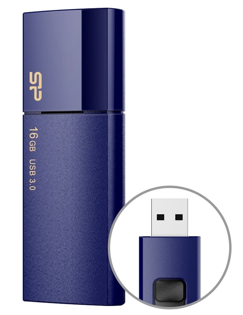 Silicon Power | Blaze B05 | 16 GB | USB 3.0 | Blue