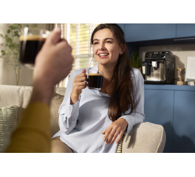 Philips | Espresso Coffee Maker | EP2224/10 | Pump pressure 15 bar | Built-in milk frother | Fully automatic | Kashmir Gray