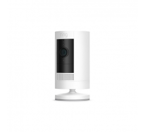 Ring 3rd Generation Stick Up Cam Battery 1080 pixels, Indoor/Outdoor, White, Wi-Fi