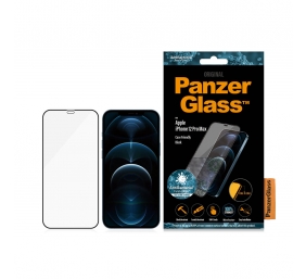 PanzerGlass | Apple | For iPhone 12 Pro Max | Glass | Black | Clear Screen Protector