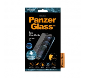 PanzerGlass Apple iPhone 12 Pro Max Antibacterial glass Black Case Friendly