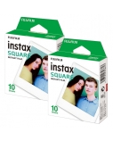 Fujifilm Instax Square Glossy Instant film (2x10pl) Quantity 20 86 x 72 mm Image dimensions: 62 × 62 mm