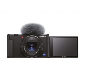 Sony ZV1BDI.EU Vlog Camera Sony | Vlog Camera | ZV-1 | Compact camera | 20.1 MP | ISO 25600 | Display diagonal 3.0 " | Video recording | Wi-Fi | Magnification 5.3 x, 10.7 x | CMOS | Black