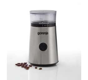 Gorenje | Coffee grinder | SMK150E | 150 W | Coffee beans capacity 60 g | Lid safety switch | Stainless steel