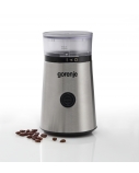 Gorenje | Coffee grinder | SMK150E | 150 W | Coffee beans capacity 60 g | Lid safety switch | Stainless steel