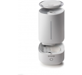 Gorenje Air humidifier H40W 23 W, Water tank capacity 4 L, Ultrasonic, White