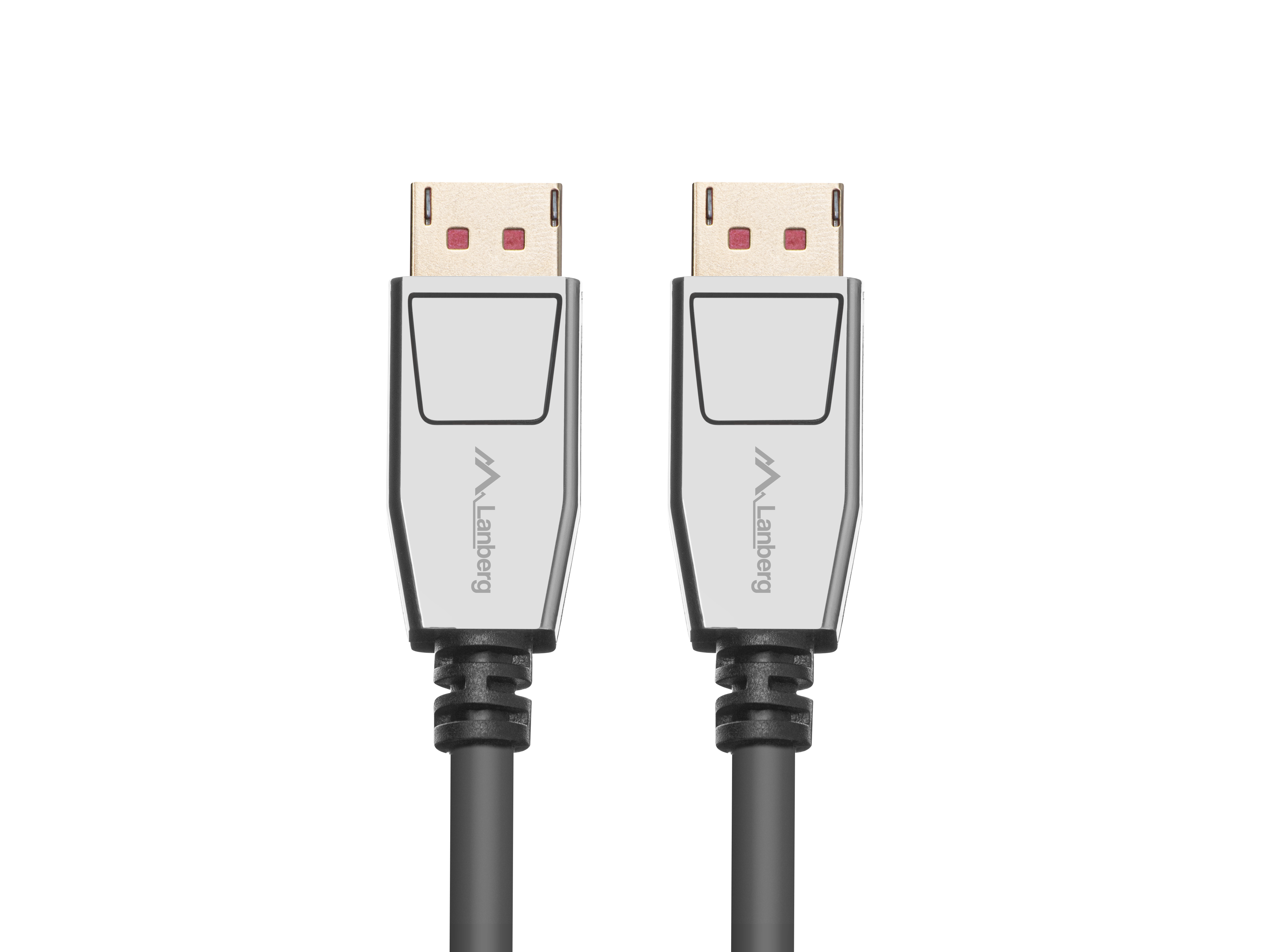 Lanberg DisplayPort M/M Cable 20 PIN V1.4 8K 60HZ | CA-DPDP-20CU-0018-BK | DisplayPort to DisplayPort | 1.8 m