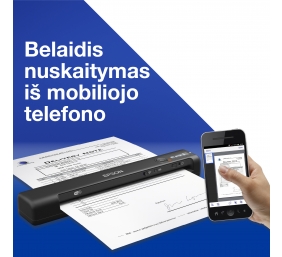Epson | Wireless Mobile Scanner | WorkForce ES-60W | Colour | Document