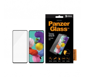 PanzerGlass | Case Friendly | Samsung | For Samsung Galaxy A51 | Black | Clear Screen Protector