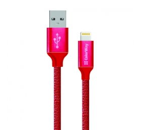 ColorWay | Charging cable | 2.1 A | Apple Lightning | Data Cable