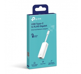 TP-LINK | UE300C | USB Type-C to RJ45 Gigabit Ethernet Network Adapter | 10/100/1000 Mbit/s