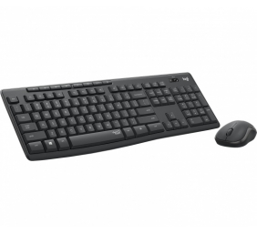 Logitech MK295 Silent Wireless Combo Belaidė klaviatūra, US Int, Graphite