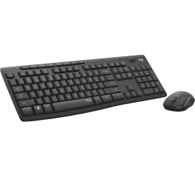 Logitech MK295 Silent Wireless Combo Belaidė klaviatūra, US Int, Graphite