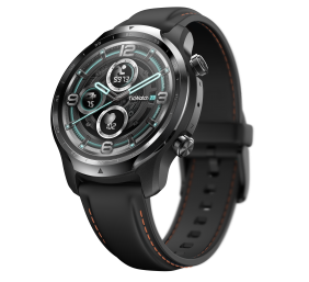 TicWatch Pro 3 GPS Shadow Smart Watche, HR, 22mm, Black