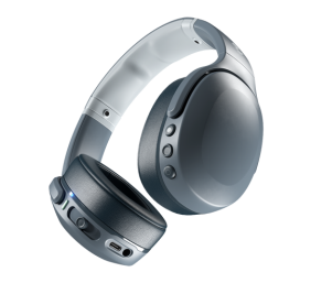 Skullcandy | Wireless Headphones | Crusher Evo | Wireless | Over-Ear | Microphone | Wireless | Chill Grey