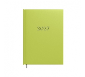 Darbo knyga-kalendorius 2027m. A5 šv.žalia sp.