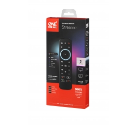 ONE For ALL URC7935 Streaming Remote For Use With  TV/LCD/LED/Plasma Audio/Amplifier/Soundbar/Hi-Fi Streaming Box (Apple TV, Roku, Kodi)