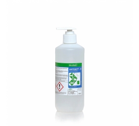 Rankų dezinfekantas antisept D 500 ml su dozatoriumi
