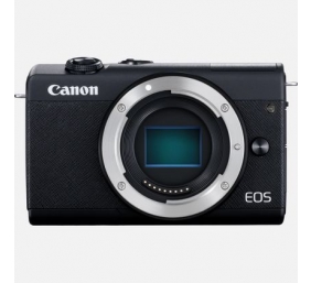 Canon | EOS M200 + EF-M 15-45 IS STM | SLR camera | 24.1 MP | ISO 25600 | Display diagonal 3.0 " | Wi-Fi | Automatic, manual | CMOS | Black | Image sensor size (W x H) 22.3 x 14.9 cm | Magnification  x | Viewfinder