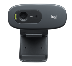 Logitech C270 HD Webcam (960-000694);(Alt:960-001063), internetinė kamera, juoda