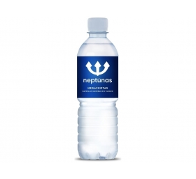 Vanduo Neptūnas pet negaz. 0,5 L  (kaina nurodyta su užstatu už tarą)