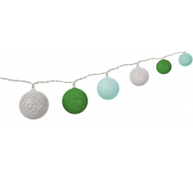 Goobay LED light chain with 10 cotton balls 66744